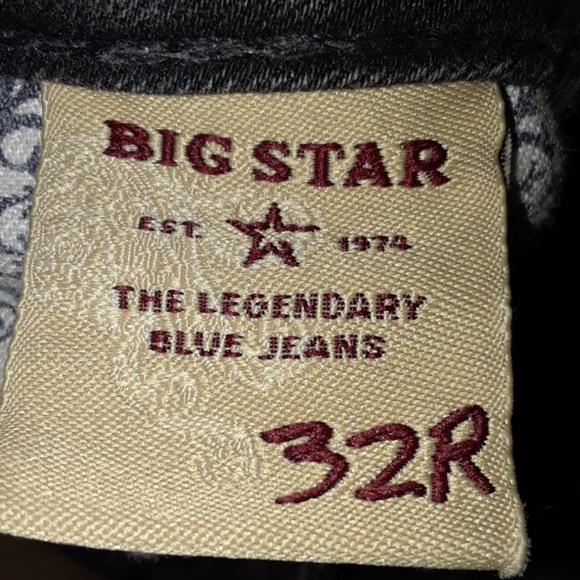 Big Star Kayla Straight Mid Rise Fit Women's Jeans - Picture 8 of 8